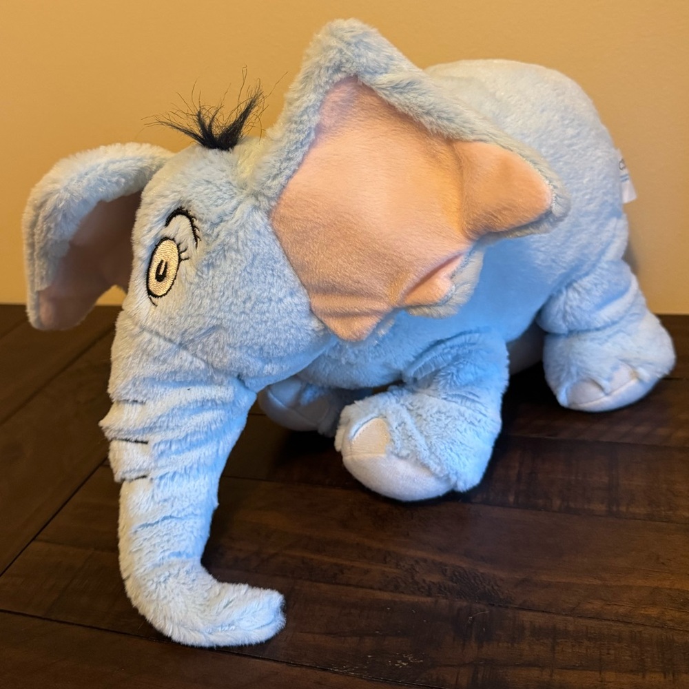 Dr. Seuss Horton Hears a Who - Kohl's Care Light Blue Plush Elephant